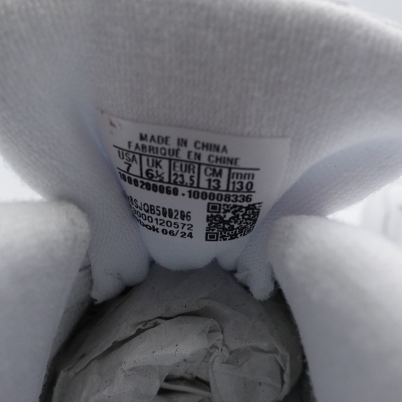 NEW Toddler Kid's Reebok Classic Leather Stretch Lace Sneakers 100008336 - Picture 6 of 11